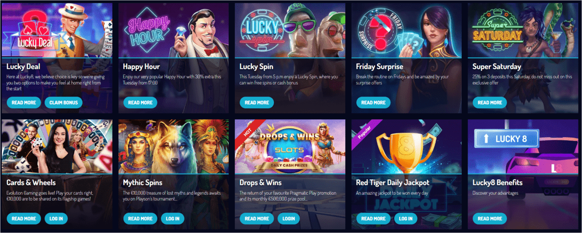 Game Promotion and Bonus Lucky8 Casino