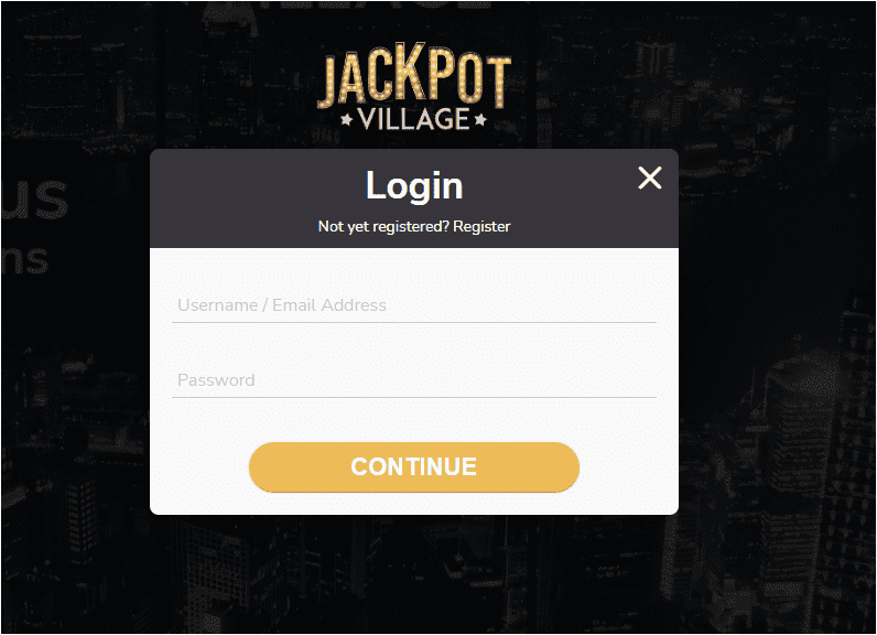 jackpot village login casino