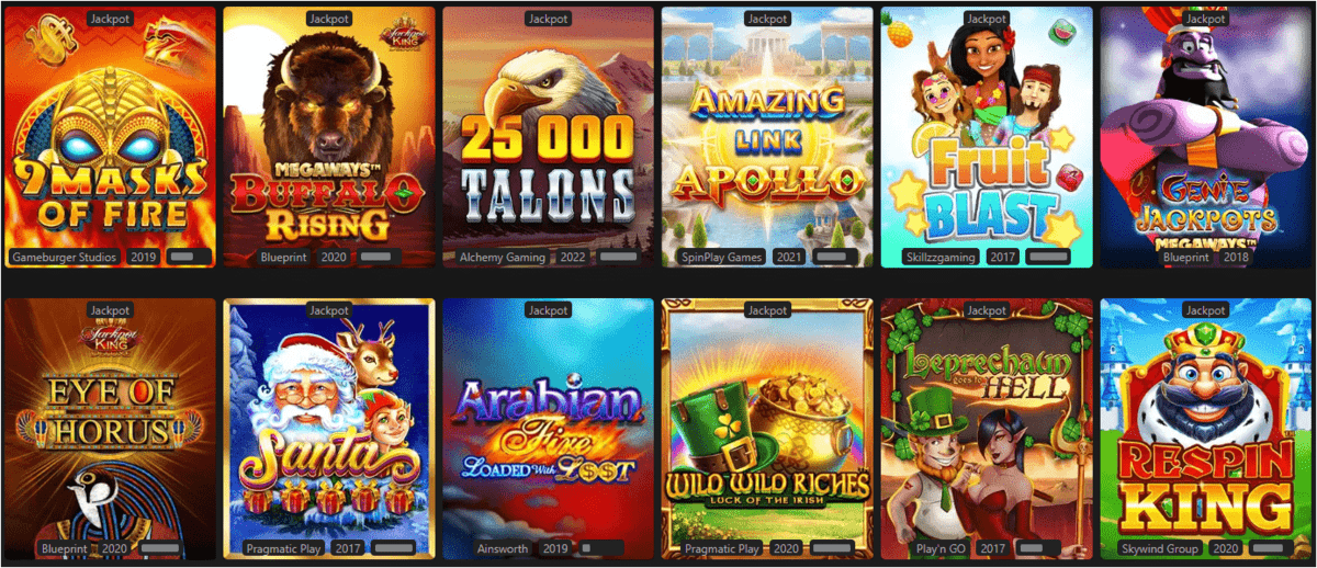 top jackpots games casino vip online