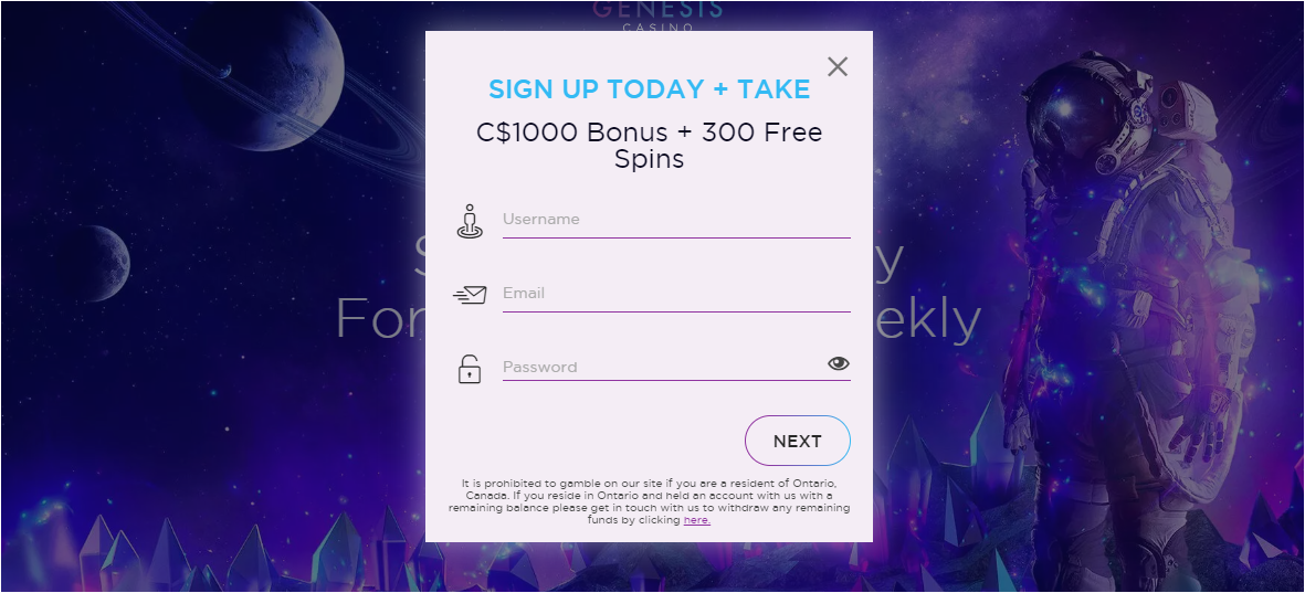 genesis casino registration account and sign up games genesis casino registration account and sign up games