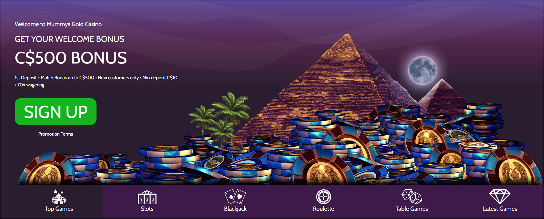 Proffesional review of Online Casino MummysGold Mummys Gold casino online in Canada