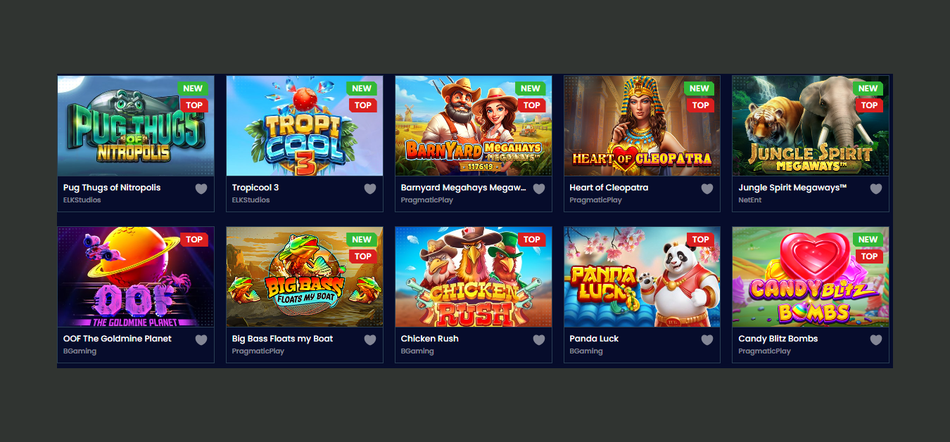 Best Slot Games Available At Casino Website Trino CA Top Slot Machines at Trino Online Casino